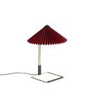 Lampe de table Matin, Ø 300 mm, Oxide red, Laiton poli