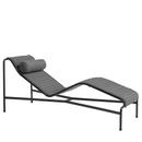 Chaise Longue Palissade , Anthracite, Avec coussin, Avec coussin pour la nuque