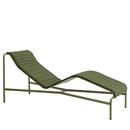 Chaise Longue Palissade , Olive, Avec coussin, Sans coussin pour la nuque