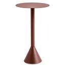 Table Palissade Cone , Ø 60 x H 105, Rouge oxyde