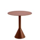 Table Palissade Cone , Ø 70 x H 74 , Rouge oxyde