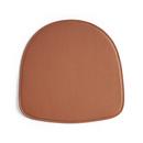 Coussin d'assise About A Chair , Pour AAC avec accoudoirs, Cuir Scozia, cognac