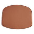 Coussin d'assise About A Chair , Pour AAC sans accoudoirs, Cuir Scozia, cognac