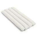 Coussin matelassé pour fauteuil Palissade, Blanc crème