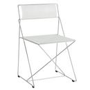 Chaise X-Line Chair Outdoor, Blanc craie, Galvanisé