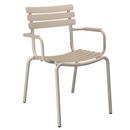 Chaise Alua, Avec accotoirs, Beige