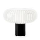 Lampe de table Teresa, Blanc / noir