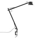 Lampe de table Dedicate, avec pince de table, L2, Black