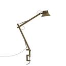 Lampe de table Dedicate, avec pince de table, S2, Brown Green