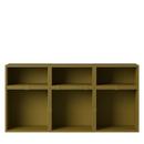 Stacked Sideboard 5, Vert brun