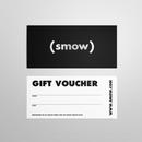 Carte cadeau smow, 25 EUR, Carte cadeau par courrier, Anglais