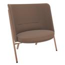 Fauteuil D70, Tissu Arco - jade, Cuivre