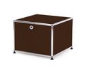 Caisson imprimante USM Haller, 50 cm, Marron USM, Avec pieds