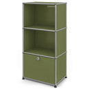 Meuble haut Highboard pour enfants USM Haller, Vert olive RAL 6003