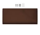 Tablette intermédiaire métallique pour étagère USM Haller, Marron USM, 75 cm x 35 cm