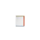 Colour Frame Mirror, Petit (48 cm x 38,5 cm), Bleu / Orange