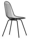 Wire Chair DKX, Revêtement thermolaqué noir basic