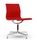 Aluminium Chair EA 101, Rouge / rouge coquelicot, Chromé