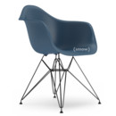 Eames Plastic Armchair RE DAR, Bleu océan, Sans rembourrage, Sans rembourrage, Version standard - 43 cm, Revêtement basic dark