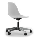 Eames Plastic Side Chair RE PSCC, Coton blanc, Sans rembourrage, Sans rembourrage