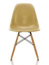 Eames Fiberglass Chair DSW, Eames ochre light, Érable nuance de jaune