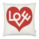 Coussins Graphic Print, Love, red
