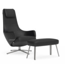 Repos, Fauteuil Repos & Panchina, Cuir Premium F nero, 41 cm, Poli