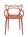 Kartell - Chaise Masters, Rouille-orange