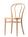 Thonet - Chaise de bistrot 218 / 218 M bois courbé