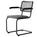 Thonet - Chaise Cantilever S 64 V Dark Melange, Noir