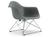 Vitra - Eames Plastic Armchair RE LAR, Gris granit, Sans rembourrage, Chromé