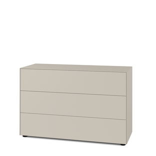 Nex Pur Box 2.0 avec tiroirs 48 cm|H 75 cm (3 tiroirs) x B 120 cm|Silk