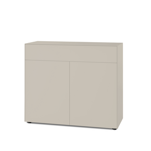 Nex Pur Box 2.0 avec tiroirs et portes 48 cm|H 100 cm x B 120 cm (avec porte double et tiroir)|Silk