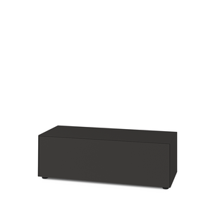 Nex Pur Box 2.0 avec porte abattante 48 cm|H 37,5 cm x 120 cm (une porte abattante)|Graphite