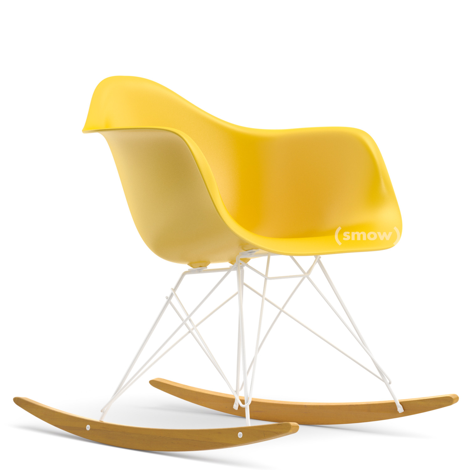 yellow eames chair